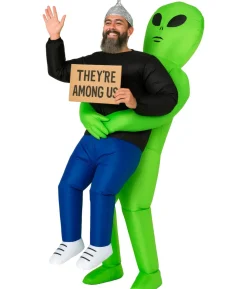 Bortført af alien kostume