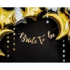 Bride to be banner, guld