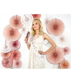 Bride to be skærf rose gold
