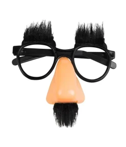 Brille med næse og skæg