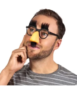 Brille med næse og skæg