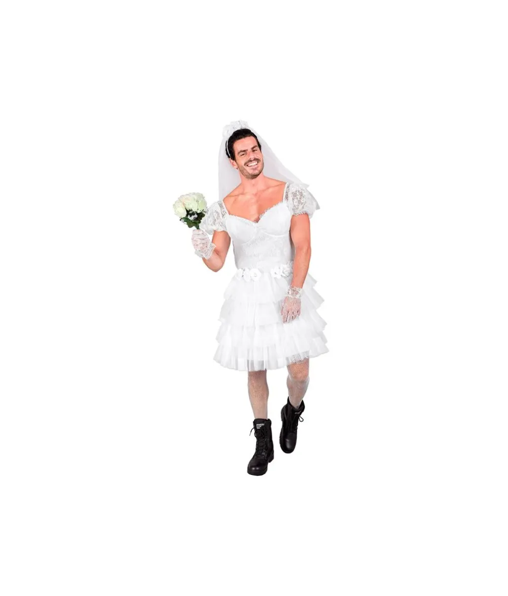Brudekjole kostume til mænd