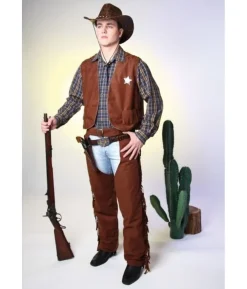 Brun Cowboyvest