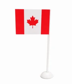 Canada bordflag, 6 stk