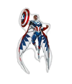 Captain America folieballon, 93 x 62 cm