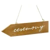 Ceremony skilt
