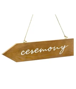Ceremony skilt