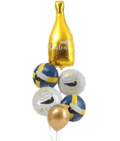 Champagne folieballon, Student