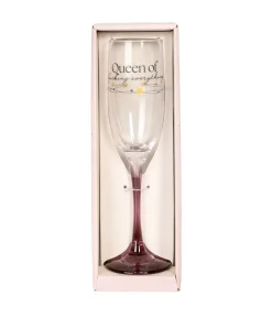 Champagneglas Queen of everything