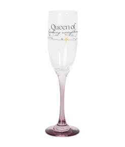Champagneglas Queen of everything