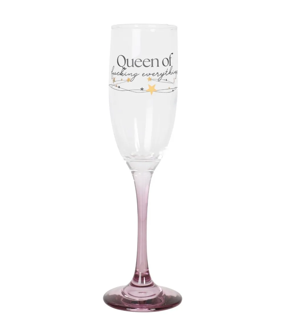 Champagneglas Queen of everything