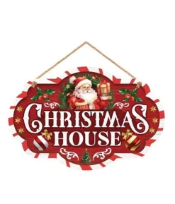 Christmas House skilt