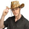 Cowboyhat med tigermønster
