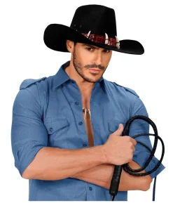 Cowboyhat med tænder