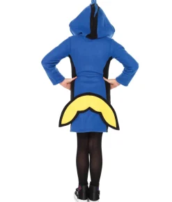 Cozy Blue Fish kostume