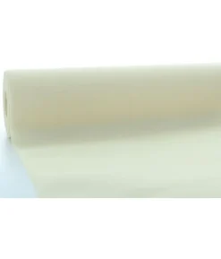 Creme Airlaid papirdug, 1,20 x 25 m.