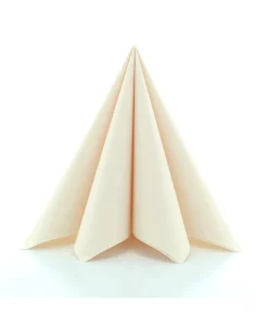 Creme Airlaid servietter