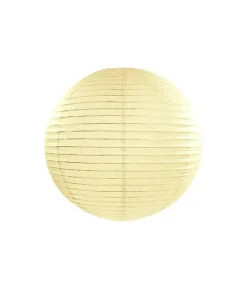 Creme rispapir lampeskærm
