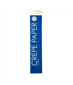 Crepe papir, blå