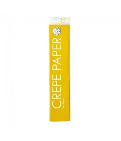 Crepe papir, Gul