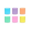 Creperuller pastel regnbue mix, 6 stk