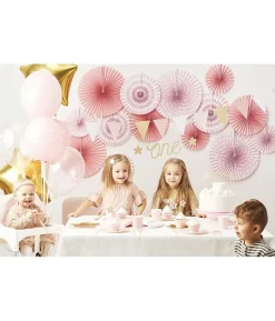 Cupcake pynt '1' Stjerne guld