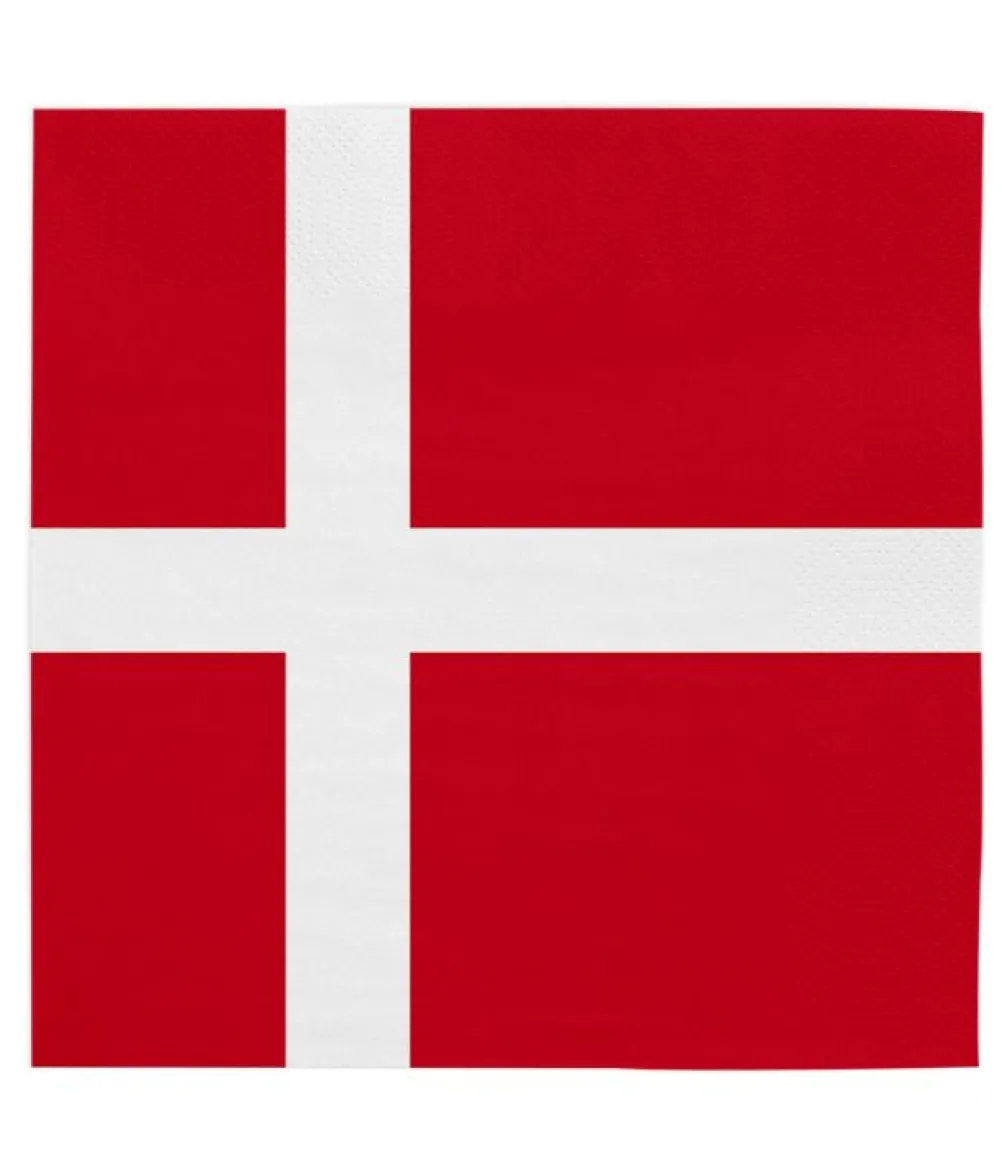 Danmark servietter, 20 stk