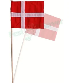 Dannebrog flag i stof