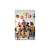 Dannebrog folieballon, 35 cm