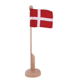 Dansk bordflag i stof