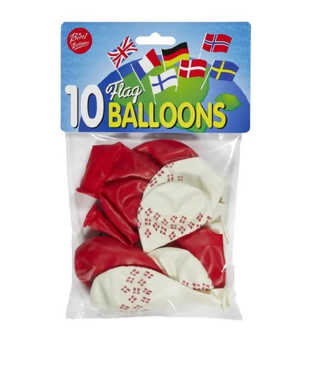 Danske flagballoner