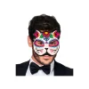 Day of the Dead kat halvmaske