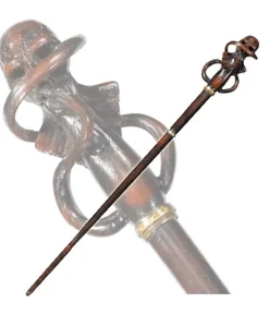 Death Eater tryllestav med spiral
