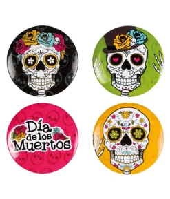 De dødes dag badges