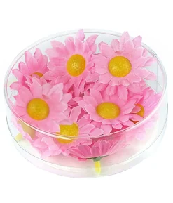 Dekorative blomster, lyserøde