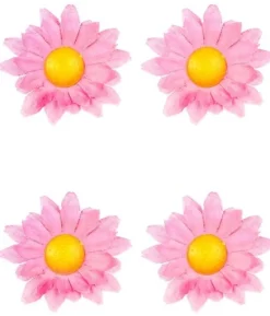 Dekorative blomster, lyserøde