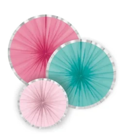 Dekorative rosetter pastel