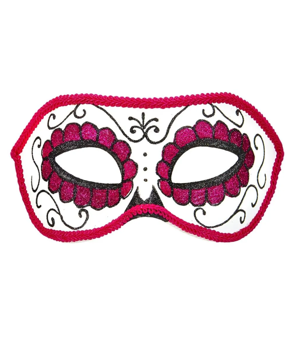 Dia de los Muertos halvmaske