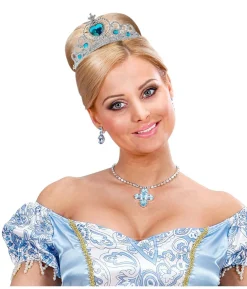 Diadem med turkis sten