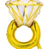 Diamantring folieballon