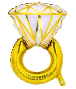 Diamantring folieballon