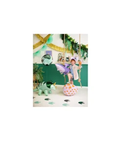 Dinosaur folieballon Happy Birthday, 45 cm.