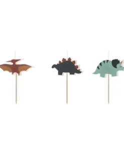 Dinosaur kagelys, 3 stk