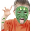 Dinosaur makeup skabelon