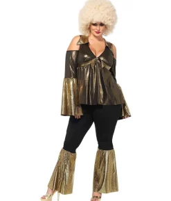 Disco Diva kostume Plus