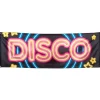 Disco Fever flagbanner 74x220 cm