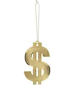 Dollartegn halskæde XXL