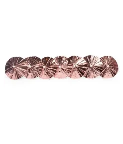 Drinksparasol, rose gold folie