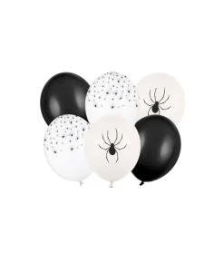 Edderkop ballonbuket, 6 stk