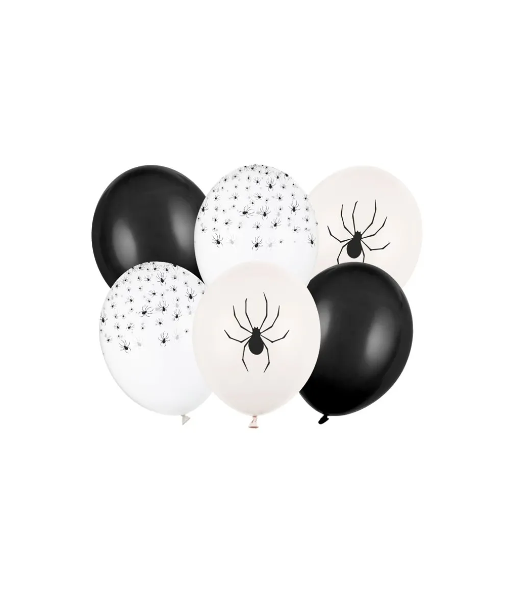 Edderkop ballonbuket, 6 stk